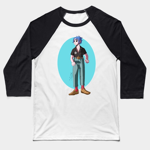 2D Baseball T-Shirt by Ottedian